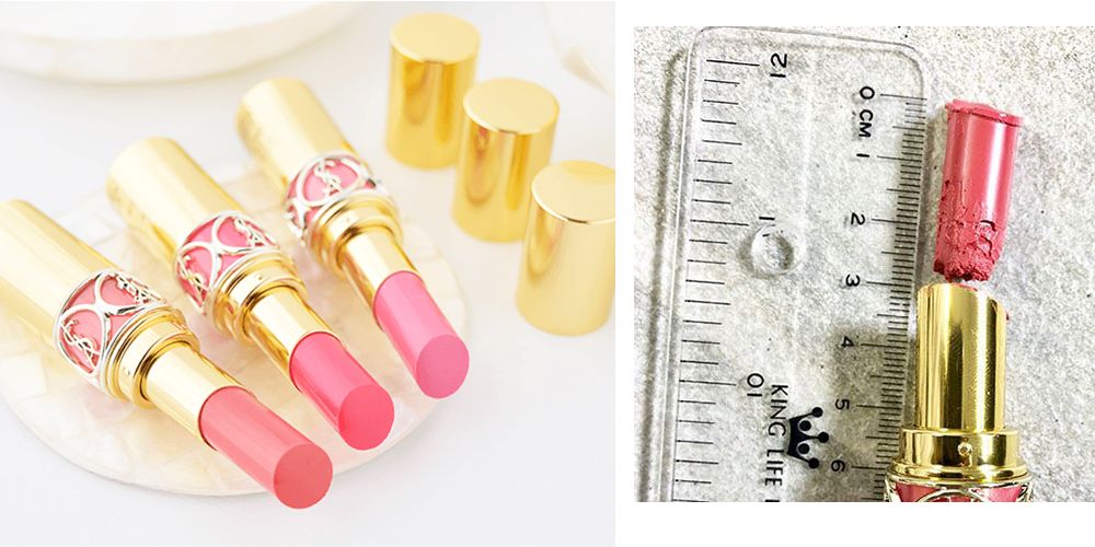 YSL唇膏「隱藏50%份量」用完先別丟！簡單1招唇膏增長3cm！CHANEL、DIOR唇膏也適用！