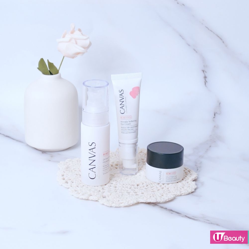 【晚睡/熬夜必睇】三步擊退眼紋、表情紋！配合玫瑰眼霜&眼膜！讓雙眼緊緻光滑