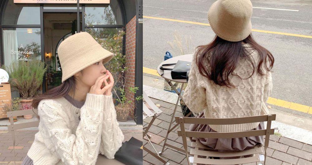 日本女生簡單一招「固定漁夫帽」！帽子不掉落編髮秘技！修飾面型秒顯瘦！