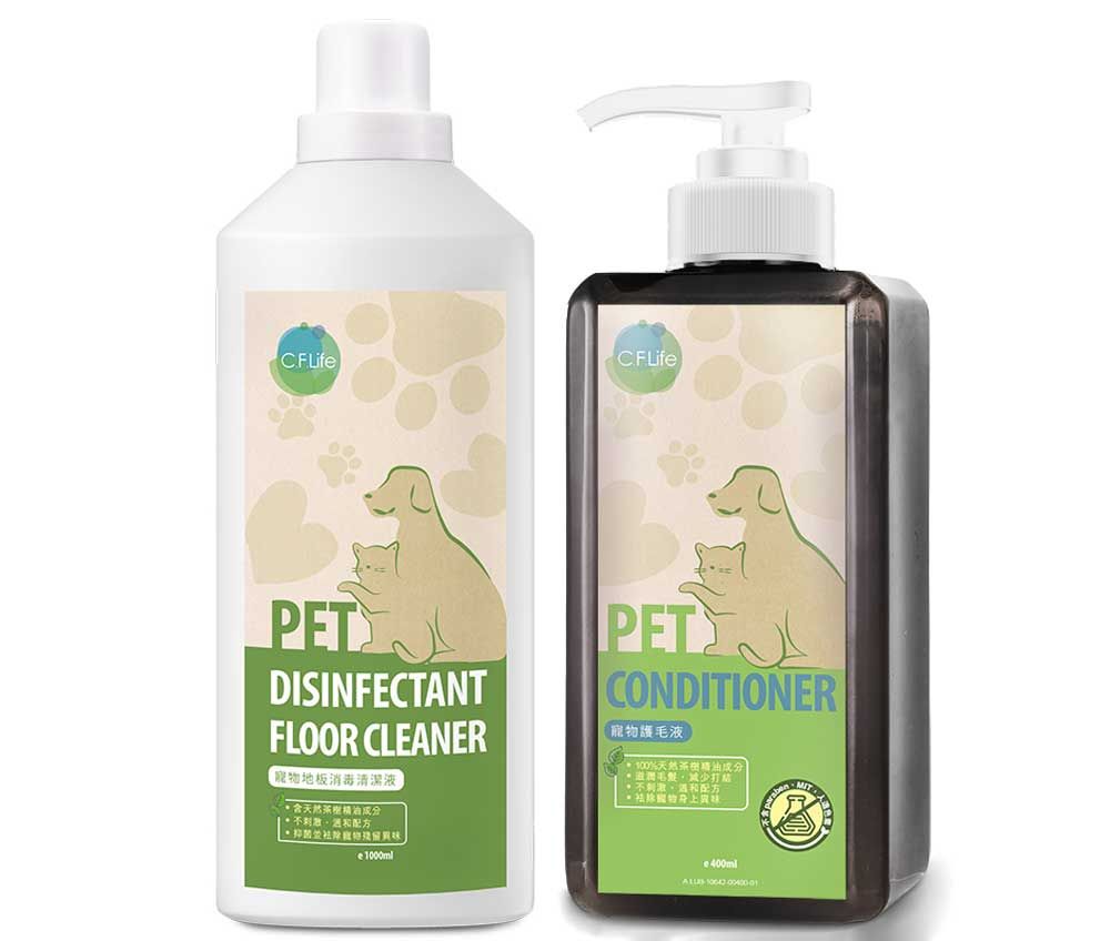 毛孩都要抗疫！寵物專用成分溫和清潔消毒及護理產品