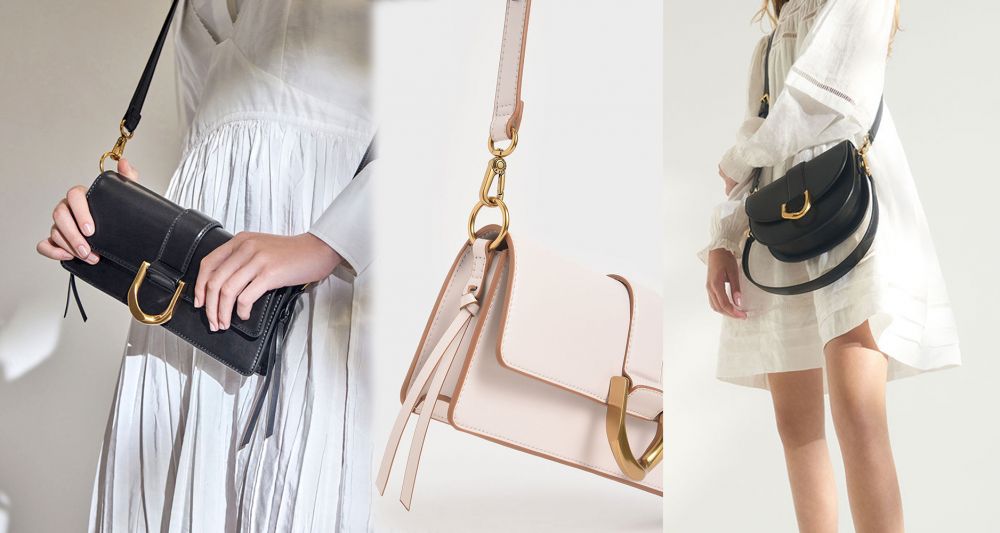 【情人節禮物】CHARLES & KEITH超搶手馬鞍袋新品！一上架官網即售罄！一袋3種實用揹法！