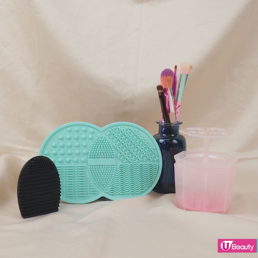 3件DAISO平價洗掃神器推介！幫化妝掃「洗邋遢」！吸盤設計清洗不移位！