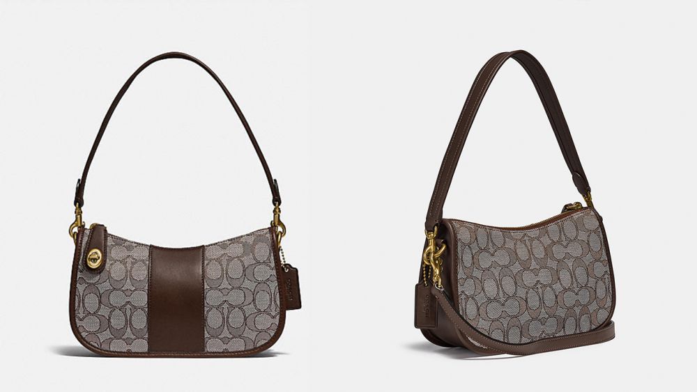 【2021手袋】COACH新推復古標誌花紋腋下包！12款今季大熱Swinger Bag推薦！HK$1900性價比極高！