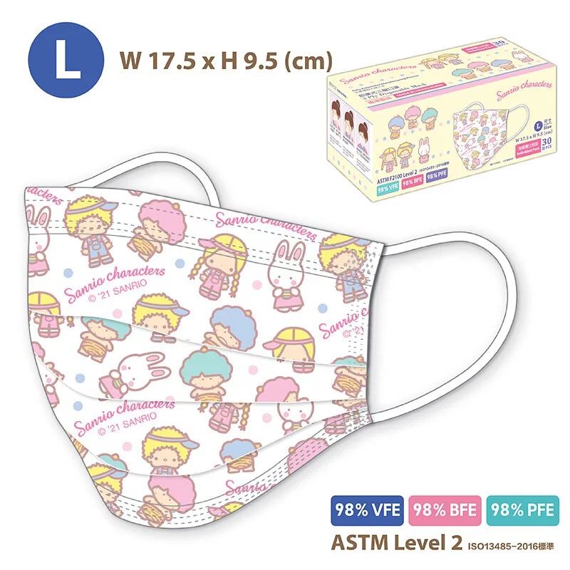 Sanrio官方網店新推7款可愛口罩！布甸狗/馬騮仔新登場！早鳥優惠最平$2.8/個！