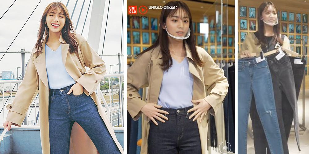 日本模特兒UNIQLO入門單品推介！萬用百搭牛仔褲/平底鞋！港幣$買到！