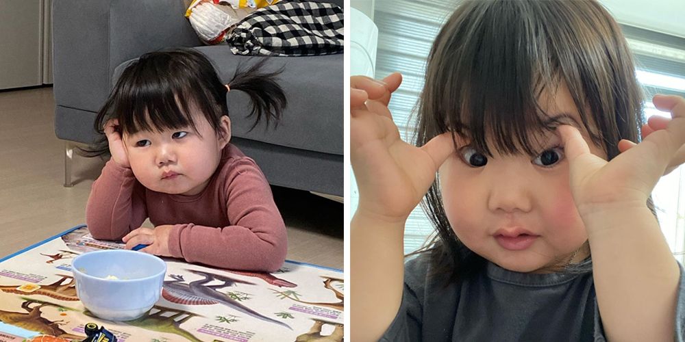 韓國厭世臉妹妹「醜照」狂吸12萬粉絲！捧肚腩攤梳化另類可愛！網笑：內藏大叔魂！