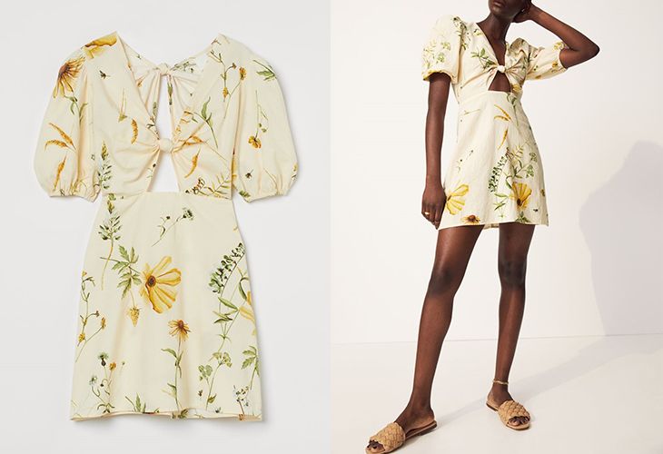 15款H&M話題性碎花單品推介！甜美花卉連身裙/公主袖上衣！預算$300入手！