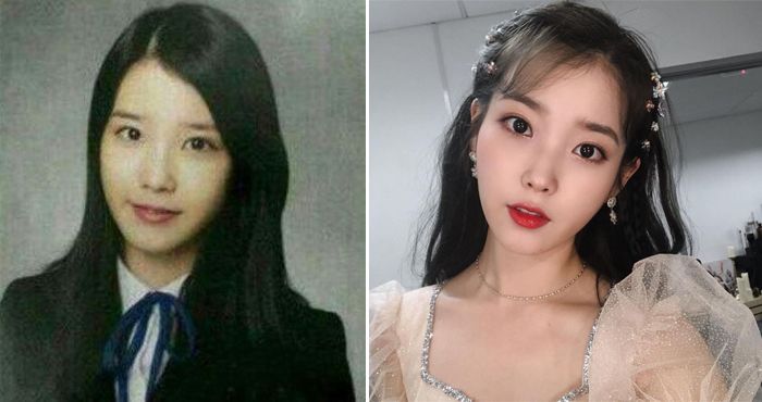 18位韓國人氣女星學生照逐個睇！ IU/允兒樣貌不變！徐睿知陷整容疑雲？