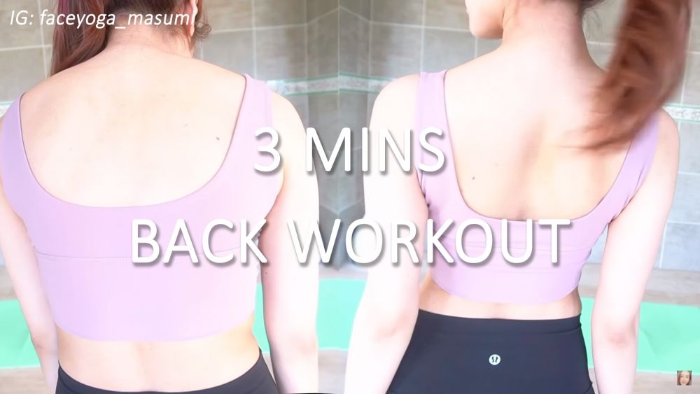 日本瑜伽達人親授3分鐘懶人美背操！6組動作1週見效！減走虎背贅肉/拜拜肉！