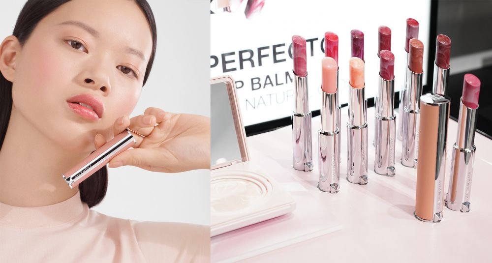 GIVENCHY全新10色絕美大理石紋唇膏！自然色澤+修護！奢華粉色小羊皮外殼！