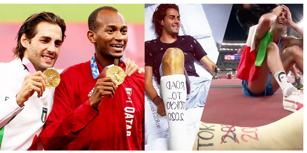 意大利跳高男神Gianmarco Tamberi！私下文青打扮顏值超高！銀髮舊照被瘋狂轉載！