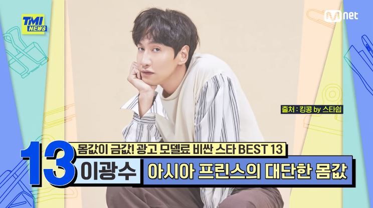 韓國節目公開韓星「天價廣告費」排行榜！朴敘俊排第7！宋慧喬IG貼文值5億！夠買一棟豪宅！？