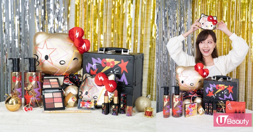 【聖誕2021】植村秀 X Hello Kitty超可愛限定聯乘系列！搖滾造型＋大膽閃爍用色！即睇香港發售詳情！