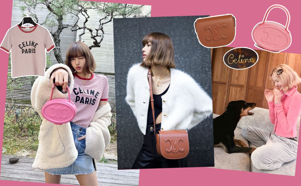 【情人節2022】CELINE HEART心形手袋！LISA、阿Sa浪漫約會穿搭示範！2022春季系列主打單品