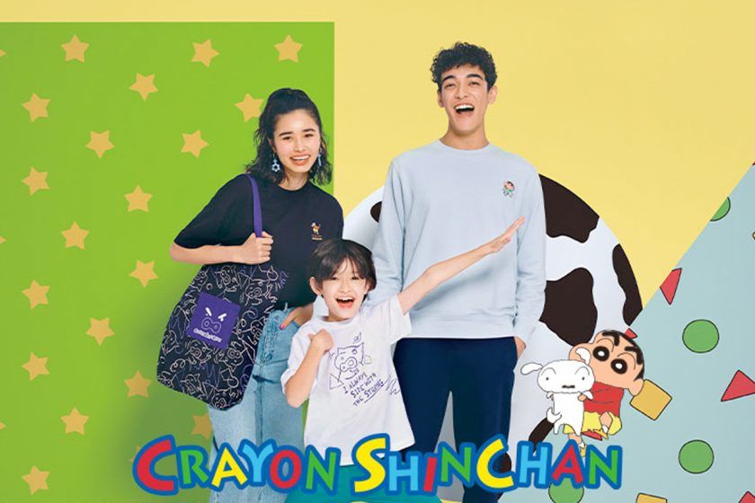 GU蠟筆小新聯乘系列率先看！超可愛家居服/環保袋！香港發售詳情公開！