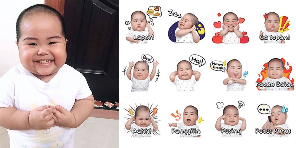 印尼可愛肥仔「Tatan」8歲近況曝光！爆紅Whatsapp Sticker！IG擁有逾270萬粉絲！
