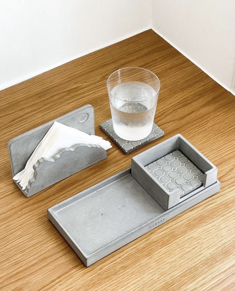 【文青請進】香港特色水泥餐桌DIY！兩堂時間製作屬於你的水泥作品！