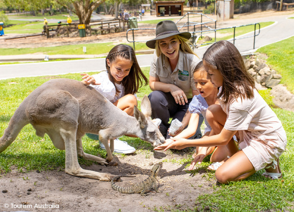 玩轉全澳主題野生動物園 照顧袋鼠BB 做一日動物管理員 