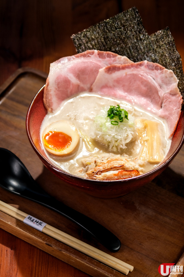 旺角夏祭橫丁拉麵店 兩兄弟研發 / 皇牌濃蝦湯拉麵