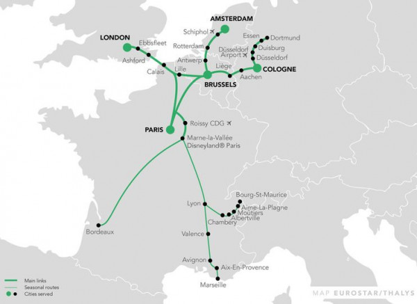 歐洲之星計劃開通德國來往倫敦直通車 連接3大城市！科隆/多特蒙德/杜塞爾多夫 