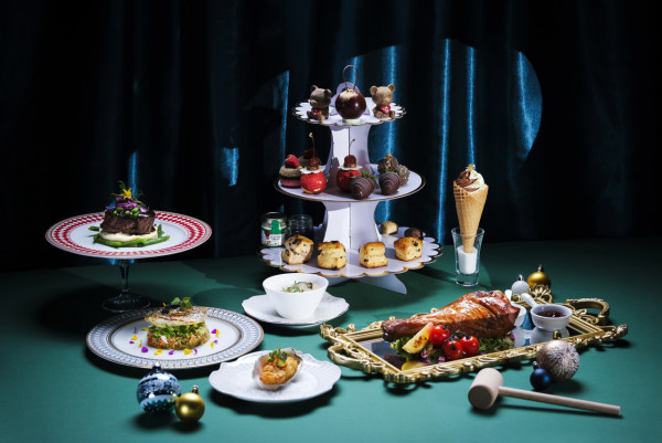 唯港薈Hotel Icon聯乘GODIVA推全新下午茶   歎伯爵茶法式蛋糕馬卡龍／榛子芝麻朱古力／鮮蠔周打湯配吉列炸蠔+任食GODIVA軟雪糕