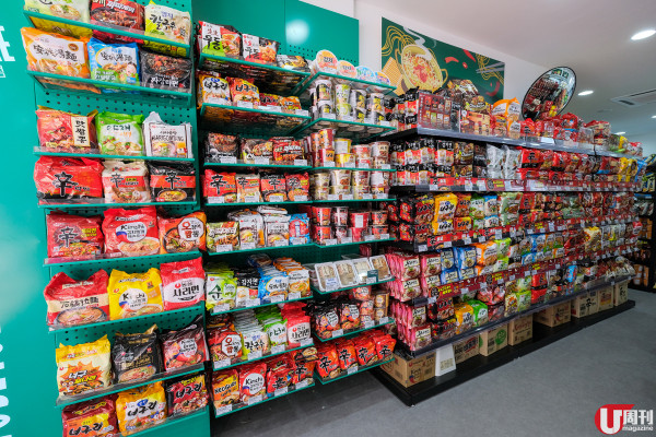 韓式超市潮玩自助煮麵機 40 款韓國即食麵任揀 / 煮麵 $10 包起