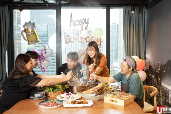 6,000 呎派對主題火鍋店 包房打麻雀‧唱 K / 多款 $1 任你揀湯底 &nbsp;