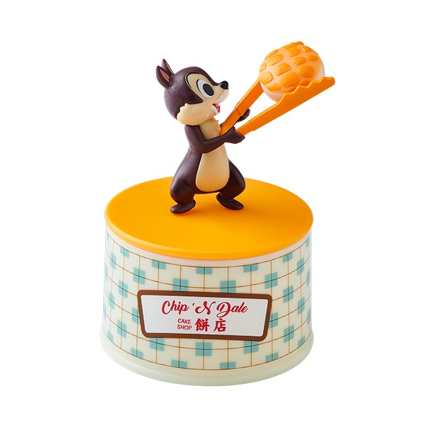 餅店推鋼牙與大鼻Chip‘n Dale蛋糕甜品 港式茶餐廳菠蘿包+蛋撻造型!