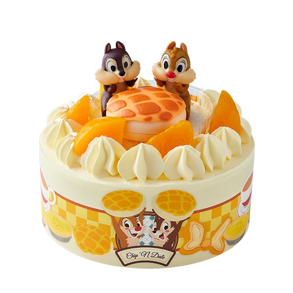 餅店推鋼牙與大鼻Chip‘n Dale蛋糕甜品 港式茶餐廳菠蘿包+蛋撻造型!