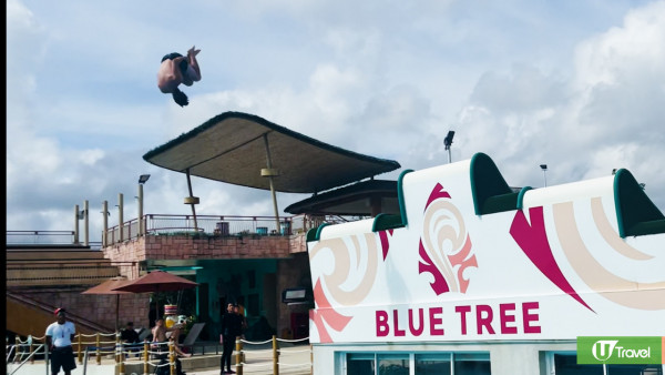 布吉水上樂園｜膽量挑戰之選Blue Tree Phuket 半空翻騰30米滑水梯/高空Zipline/巨型人工湖 