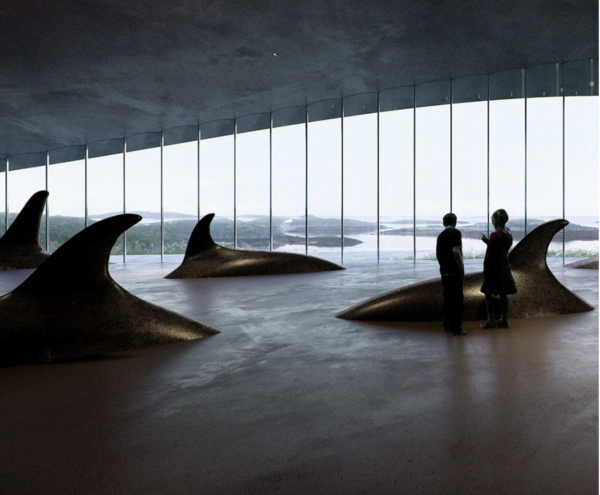 挪威全新鯨魚博物館The Whale 2023年開幕！弧形建築外型/落地大玻璃供遊客觀賞 