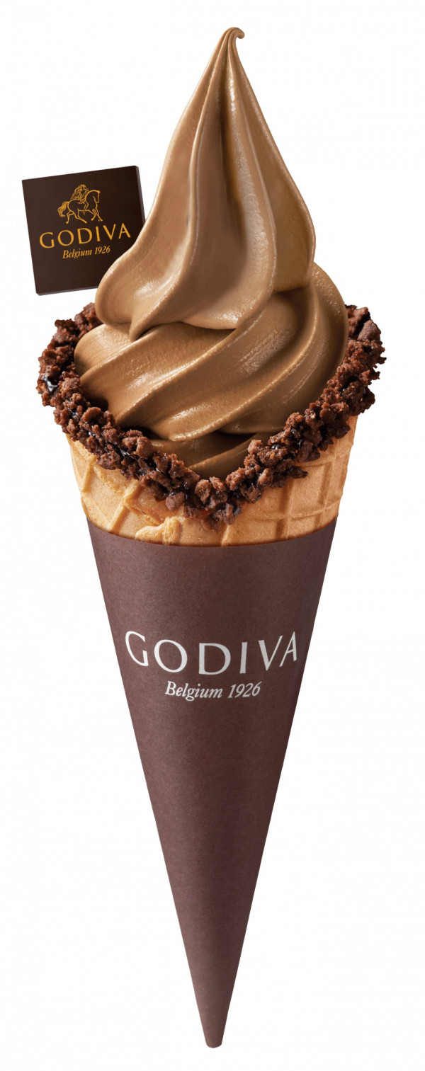 GODIVA軟雪糕買1送1優惠！一連4日 黑巧克力味軟雪糕$55兩杯