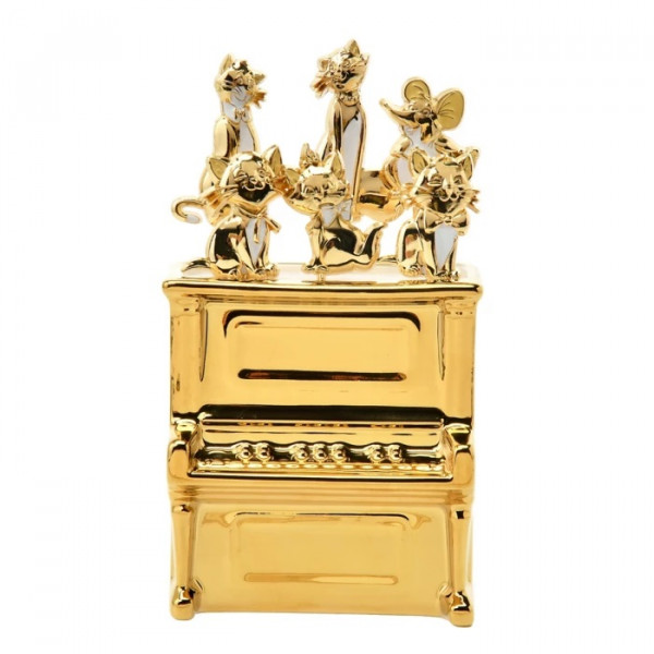 日本迪士尼Marie系列家品 華麗下午茶架+貓咪造型茶壺