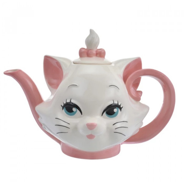 日本迪士尼Marie系列家品 華麗下午茶架+貓咪造型茶壺