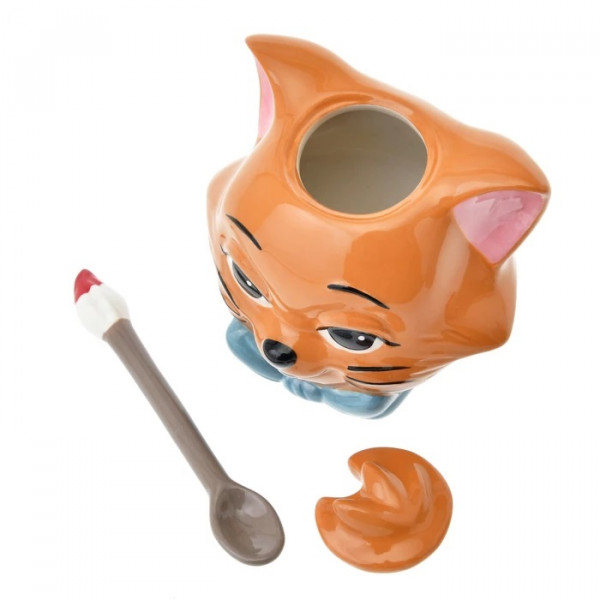 日本迪士尼Marie系列家品 華麗下午茶架+貓咪造型茶壺