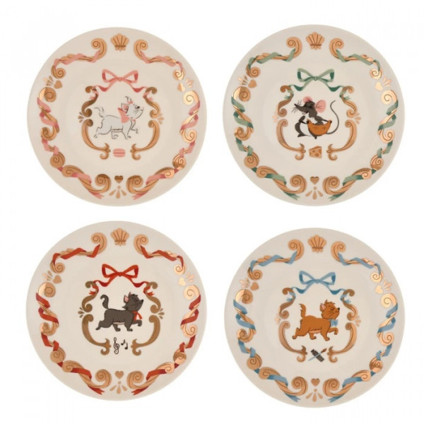 日本迪士尼Marie系列家品 華麗下午茶架+貓咪造型茶壺