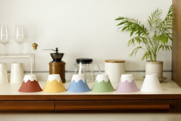 日本限定富士山造型手沖咖啡濾杯香港買到　6款顏色！清洗重複使用更環保