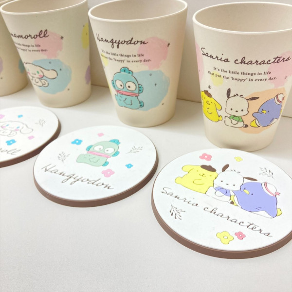 Sanrio X illusie300水彩風家品 Kuromi、布丁狗竹製餐具 最平330円入手！