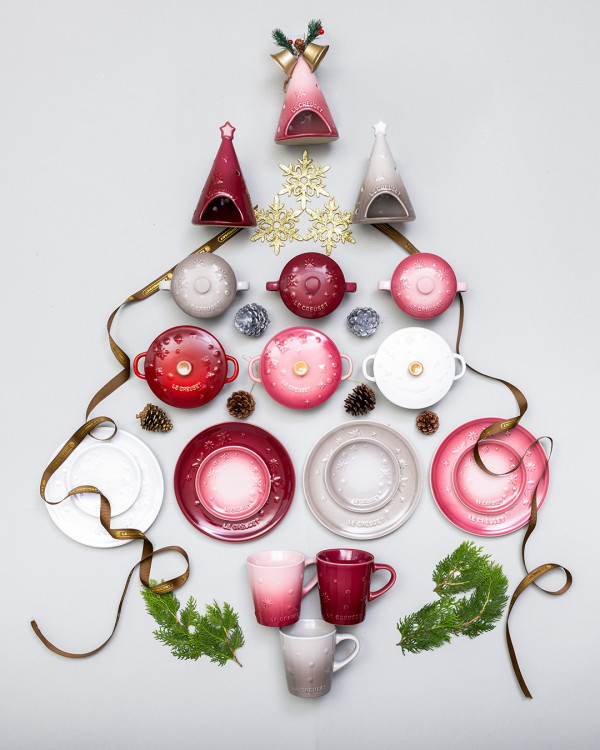 聖誕新品｜聖誕禮物推薦！Le Creuset全新聖誕系列鑄鐵鍋陶瓷餐具　11月限定減價優惠低至五四折