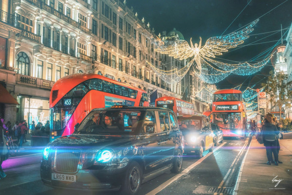 英國自由行2022｜倫敦攝政街聖誕燈飾正式回歸 經典天使燈飾超唯美！ 