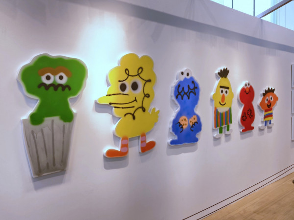 藝術家Jon Burgerman芝麻街展 獨特塗鴉技巧改造經典布偶角色
