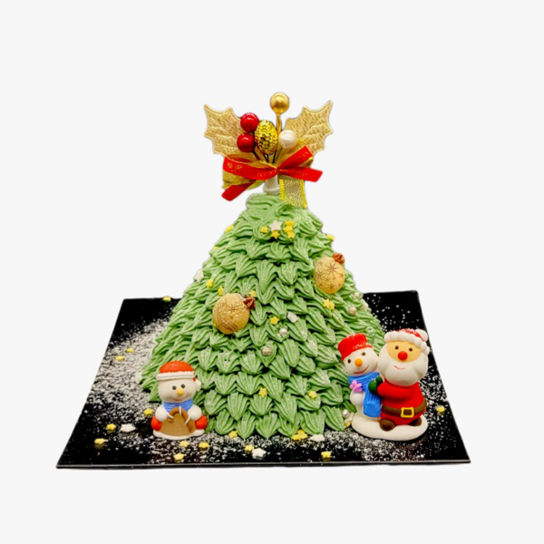 打卡必食！超精緻聖誕樹造型蛋糕！