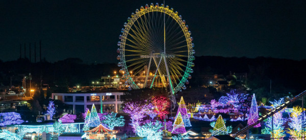 2022東京聖誕燈飾7大亮點  LED寶石隧道/巨型水晶吊燈/青之洞窟 