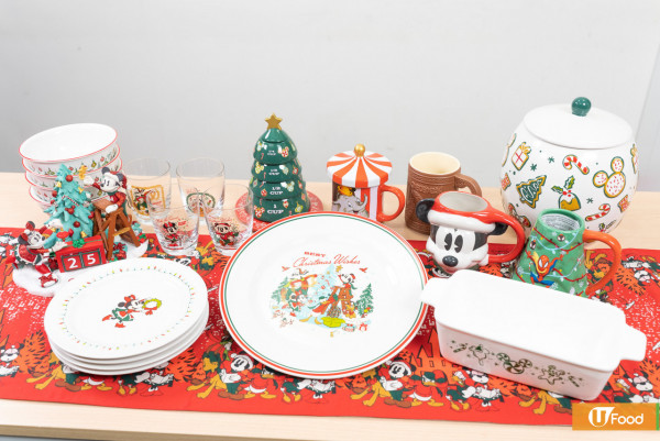 迪士尼網店shopDisney推出全新聖誕廚具家品   小飛象／皮諾丘／聖誕米奇馬克杯／聖誕碗碟套裝／聖誕焗盤／聖誕樹造型烘焙容器