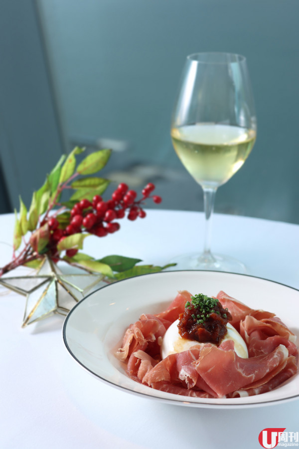 海景意菜館 Tasting Menu 炸小牛排 / 番紅花 Risotto / 寶箱燻雞