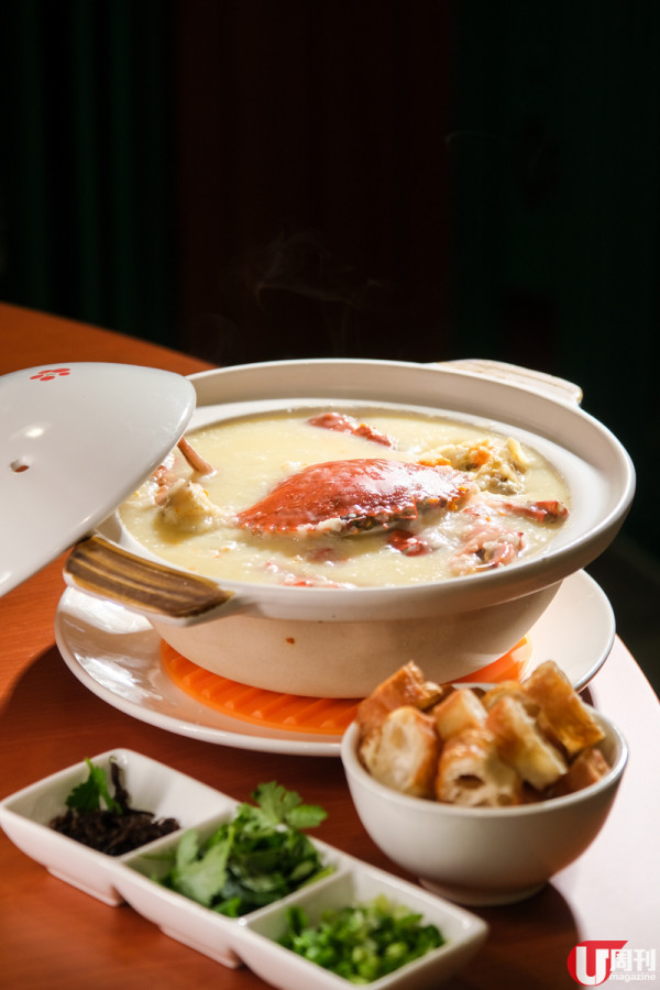 楚撚記 7,500 呎新店 鳥巢拔絲香燒脆腩仔 / 黃金蟹粥