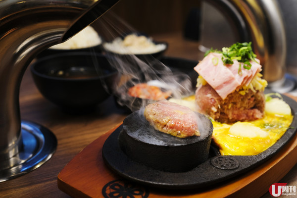 韓國過江龍熱石漢堡  旺角分店 / 新推韓式丼 石燒漢堡