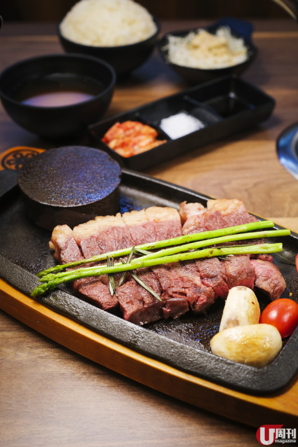 韓國過江龍熱石漢堡  旺角分店 / 新推韓式丼 石燒漢堡