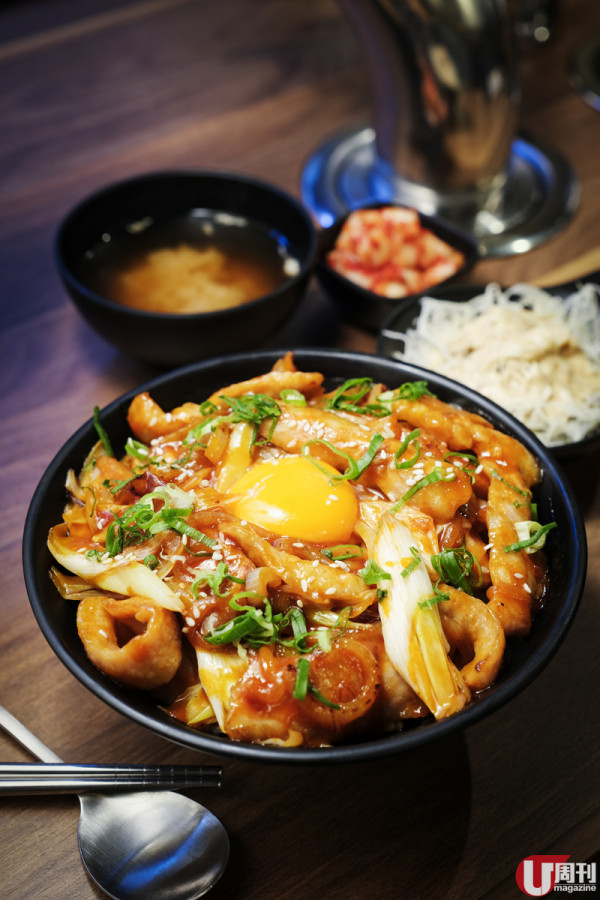 韓國過江龍熱石漢堡  旺角分店 / 新推韓式丼 石燒漢堡