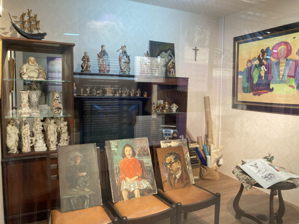 陳福善旗艦展還原昔日家居畫室 盡覽水彩/拼貼/山水/噴繪/眾生相